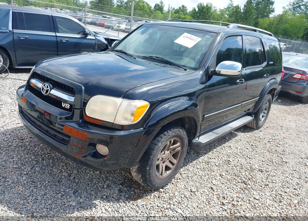 2007 TOYOTA SEQUOIA LIMITED V8 VIN: 5TDZT38A97S290291
