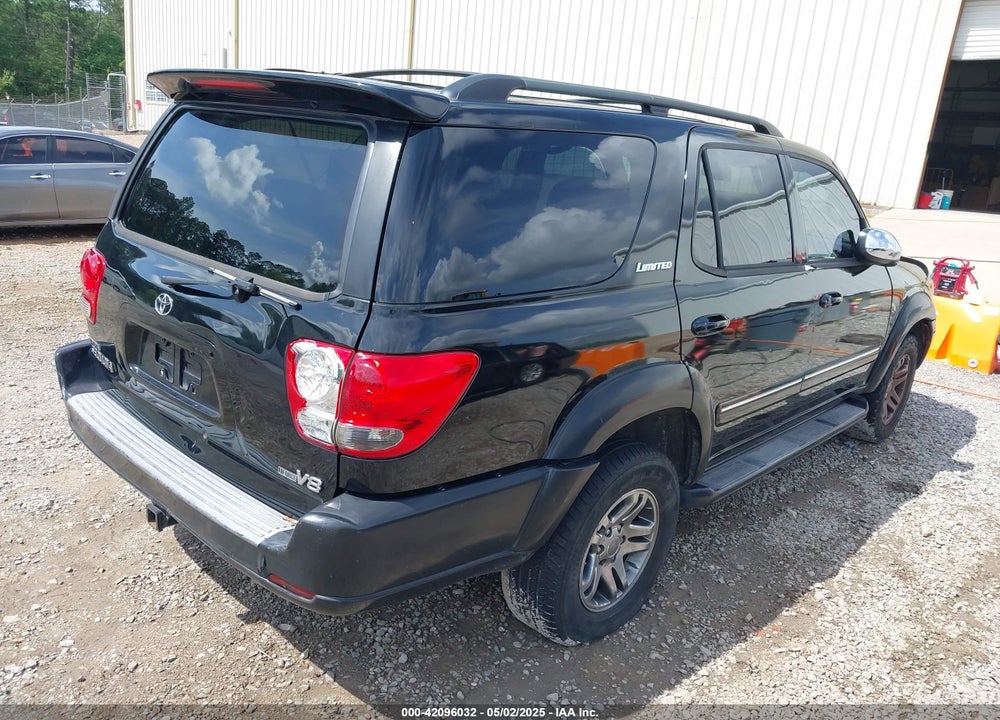 2007 TOYOTA SEQUOIA LIMITED V8 VIN: 5TDZT38A97S290291