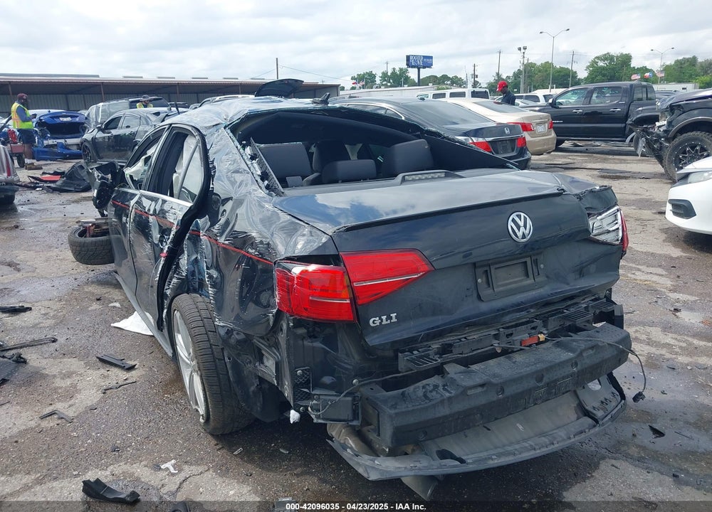 2017 VOLKSWAGEN JETTA GLI VIN: 3VW4T7AJ5HM338718