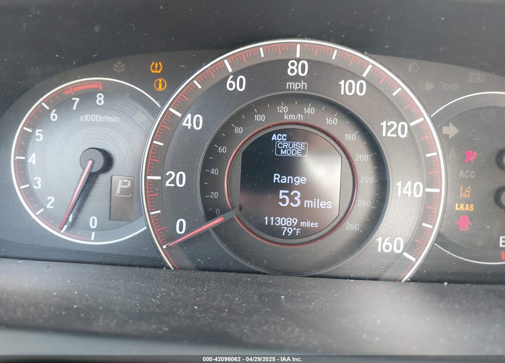 2016 HONDA ACCORD VIN: 1HGCT2B08GA004719
