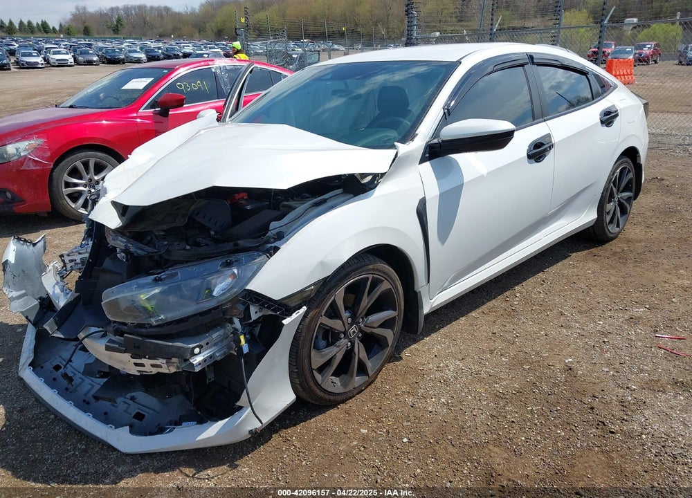2020 HONDA CIVIC SPORT VIN: 2HGFC2F89LH584314