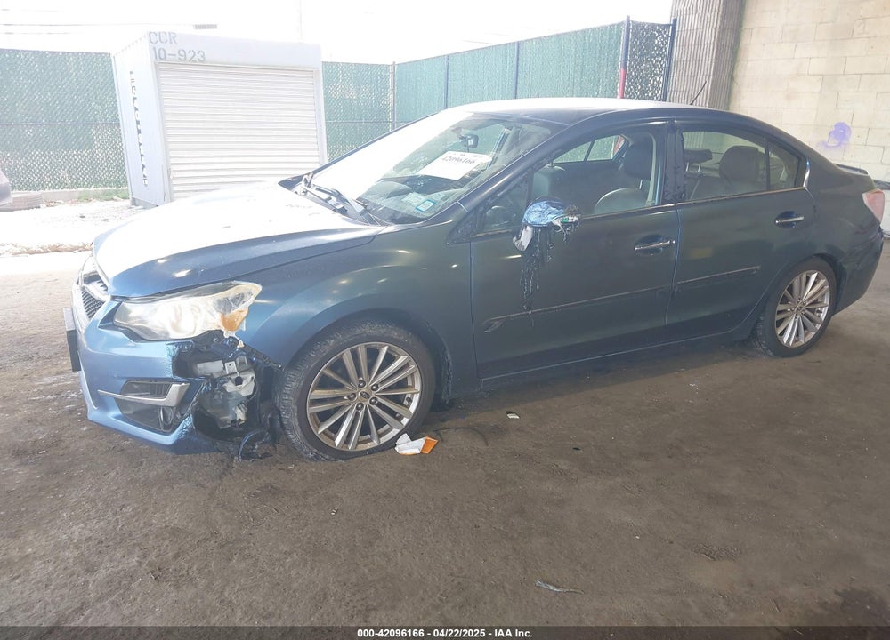 2015 SUBARU IMPREZA 2.0I LIMITED VIN: JF1GJAN62FH016862