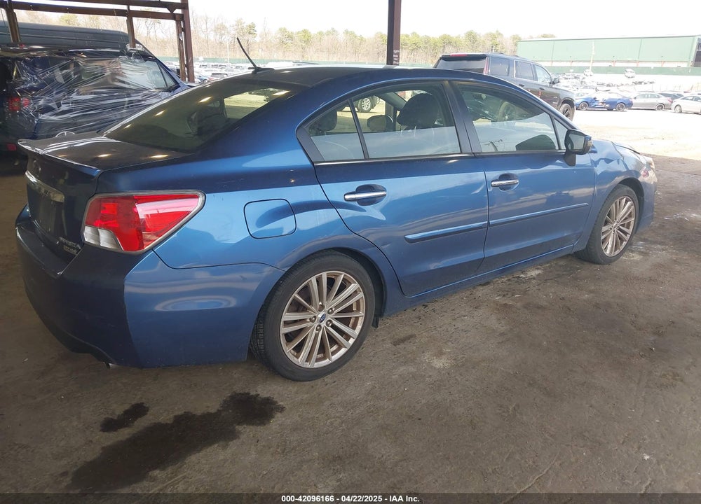 2015 SUBARU IMPREZA 2.0I LIMITED VIN: JF1GJAN62FH016862
