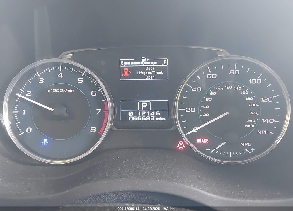 2015 SUBARU IMPREZA 2.0I LIMITED VIN: JF1GJAN62FH016862