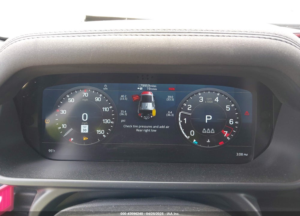 2021 LAND ROVER DEFENDER VIN: SALE27RUXM2036859