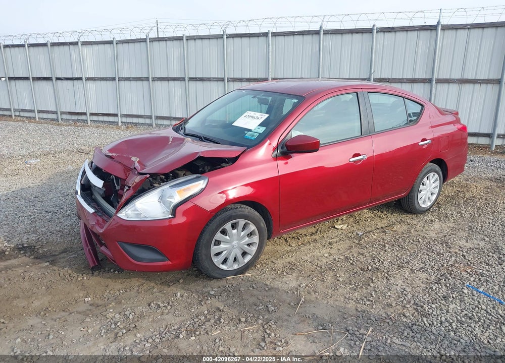2019 NISSAN VERSA VIN: 3N1CN7AP8KL843407