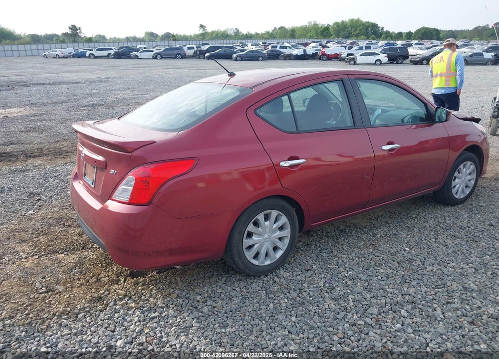 2019 NISSAN VERSA VIN: 3N1CN7AP8KL843407