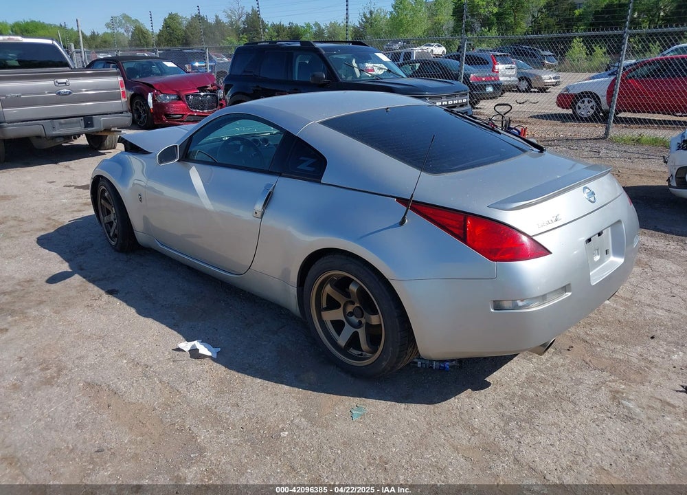 2003 NISSAN 350Z TOURING VIN: JN1AZ34E93T011392