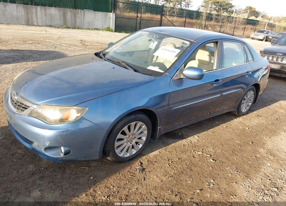 2008 SUBARU IMPREZA 2.5I VIN: JF1GE61608H509644