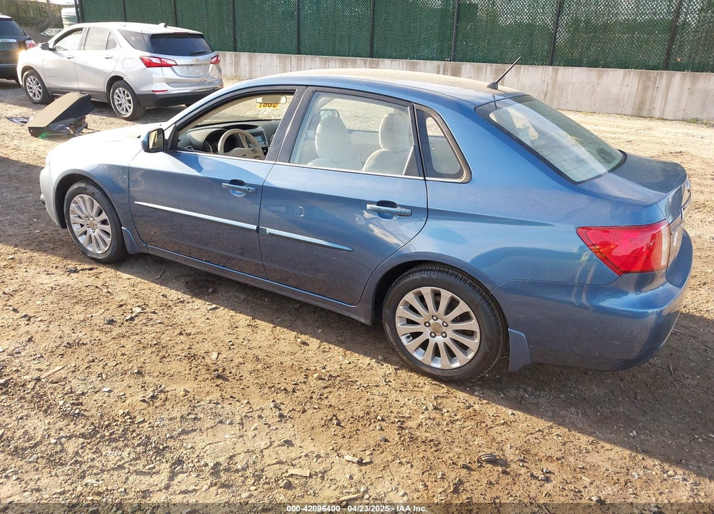 2008 SUBARU IMPREZA 2.5I VIN: JF1GE61608H509644