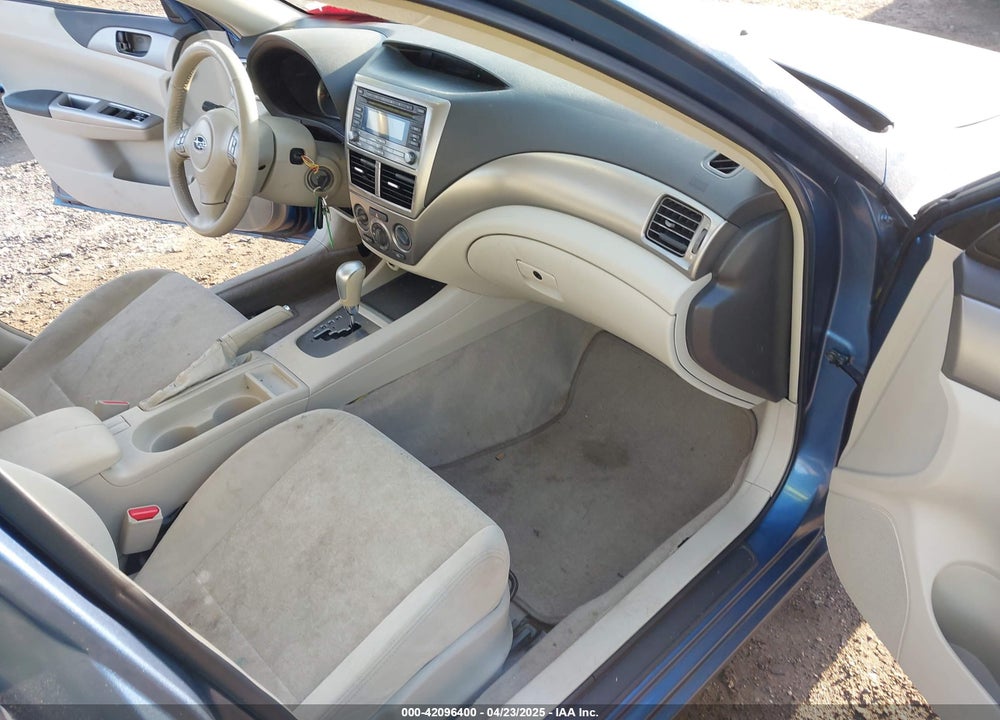 2008 SUBARU IMPREZA 2.5I VIN: JF1GE61608H509644