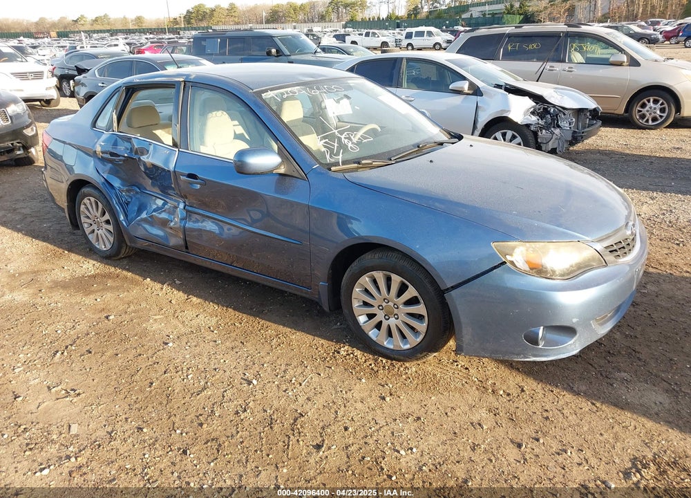 2008 SUBARU IMPREZA 2.5I VIN: JF1GE61608H509644