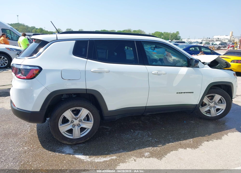 2022 JEEP COMPASS VIN: 3C4NJCBB8NT219365