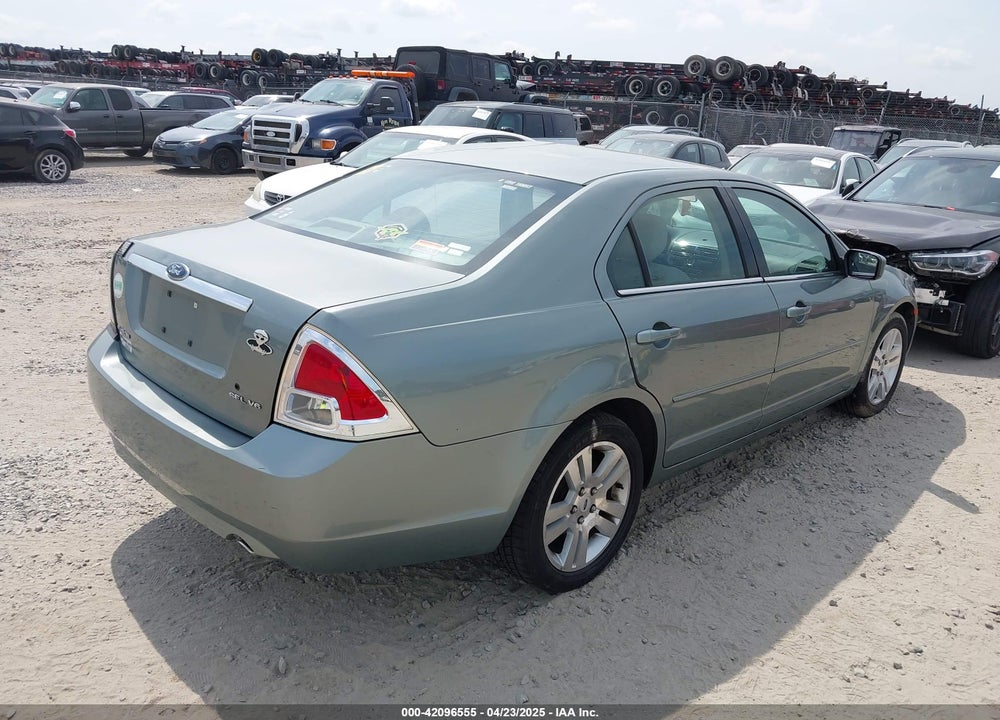 2006 FORD FUSION SEL VIN: 3FAFP08106R244510