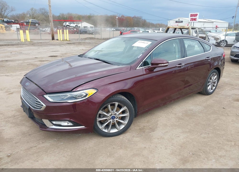 2017 FORD FUSION VIN: 3FA6P0HD2HR156698