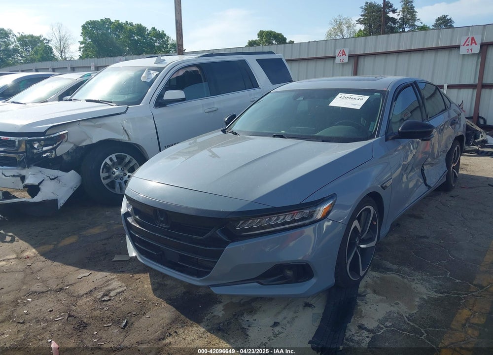 2021 HONDA ACCORD VIN: 1HGCV2F3XMA007955