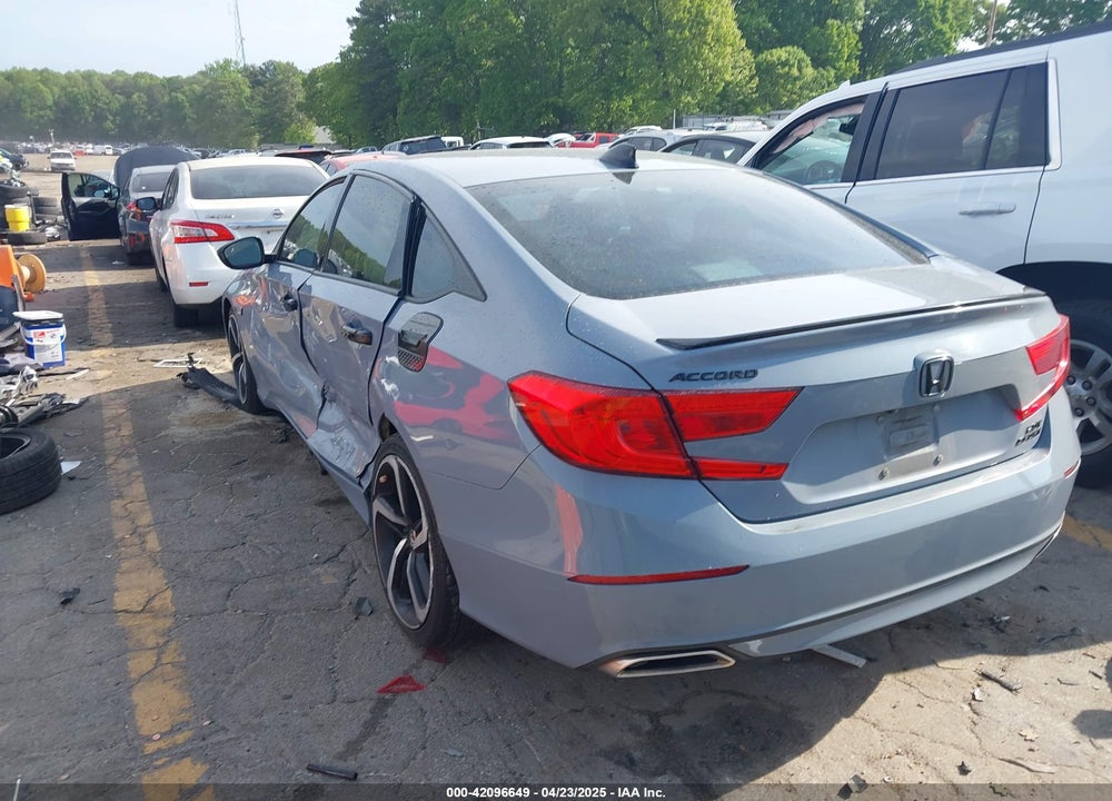 2021 HONDA ACCORD VIN: 1HGCV2F3XMA007955