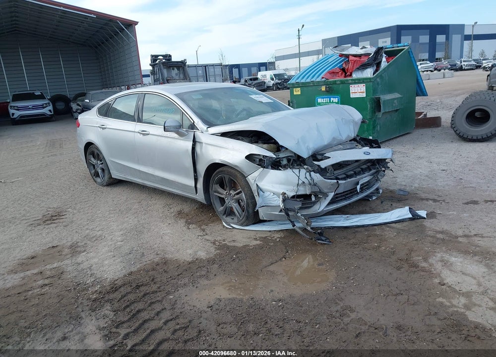 2017 FORD FUSION SPORT VIN: 3FA6P0VP8HR154694