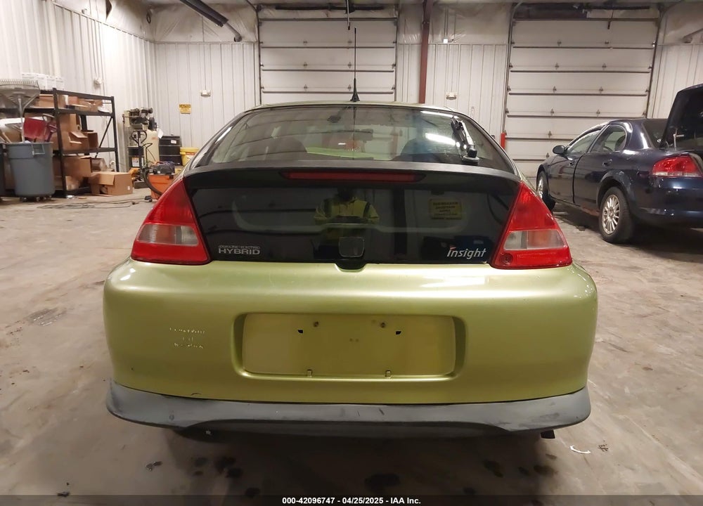 2000 HONDA INSIGHT VIN: JHMZE1374YT000874