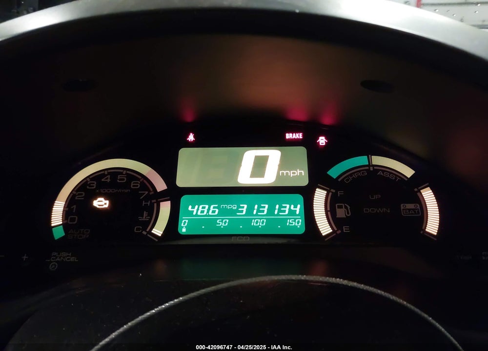 2000 HONDA INSIGHT VIN: JHMZE1374YT000874