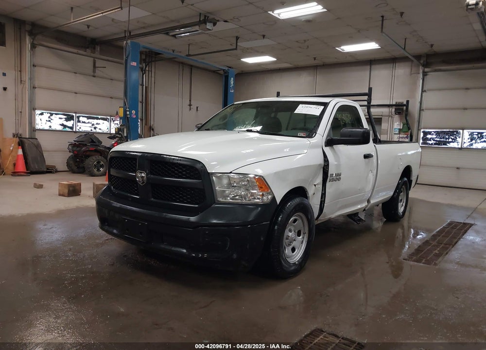 2017 RAM 1500 TRADESMAN REGULAR CAB 4X2 8' BOX VIN: 3C6JR6DG7HG622291