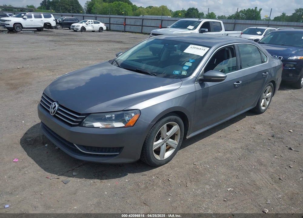 2012 VOLKSWAGEN PASSAT VIN: 1VWBP7A39CC051356
