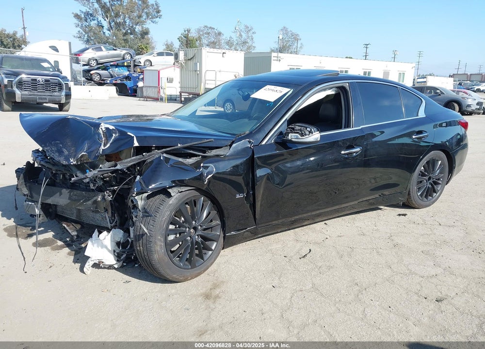 2020 INFINITI Q50 LUXE AWD VIN: JN1EV7AR2LM255472