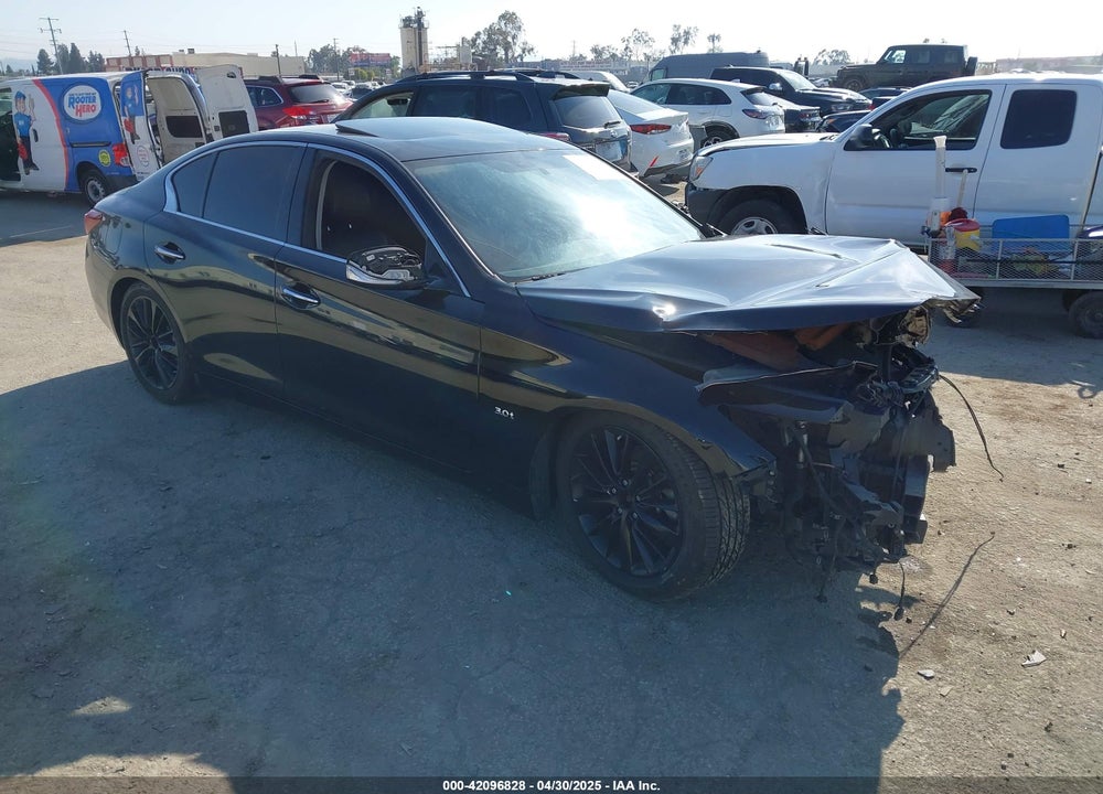 2020 INFINITI Q50 LUXE AWD VIN: JN1EV7AR2LM255472