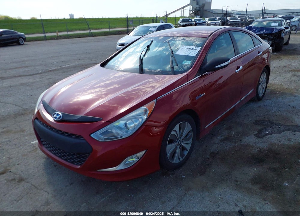 2013 HYUNDAI SONATA HYBRID LIMITED VIN: KMHEC4A46DA083502