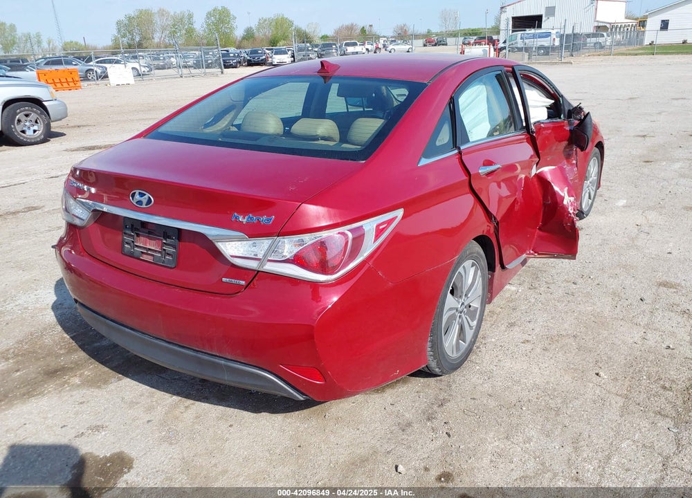 2013 HYUNDAI SONATA HYBRID LIMITED VIN: KMHEC4A46DA083502
