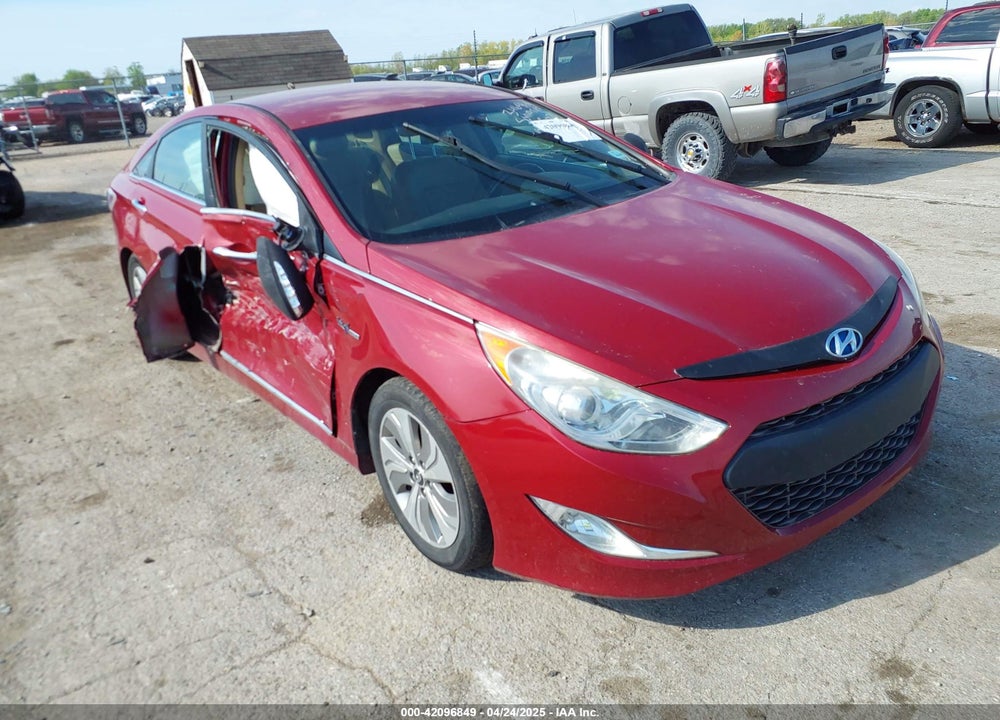 2013 HYUNDAI SONATA HYBRID LIMITED VIN: KMHEC4A46DA083502