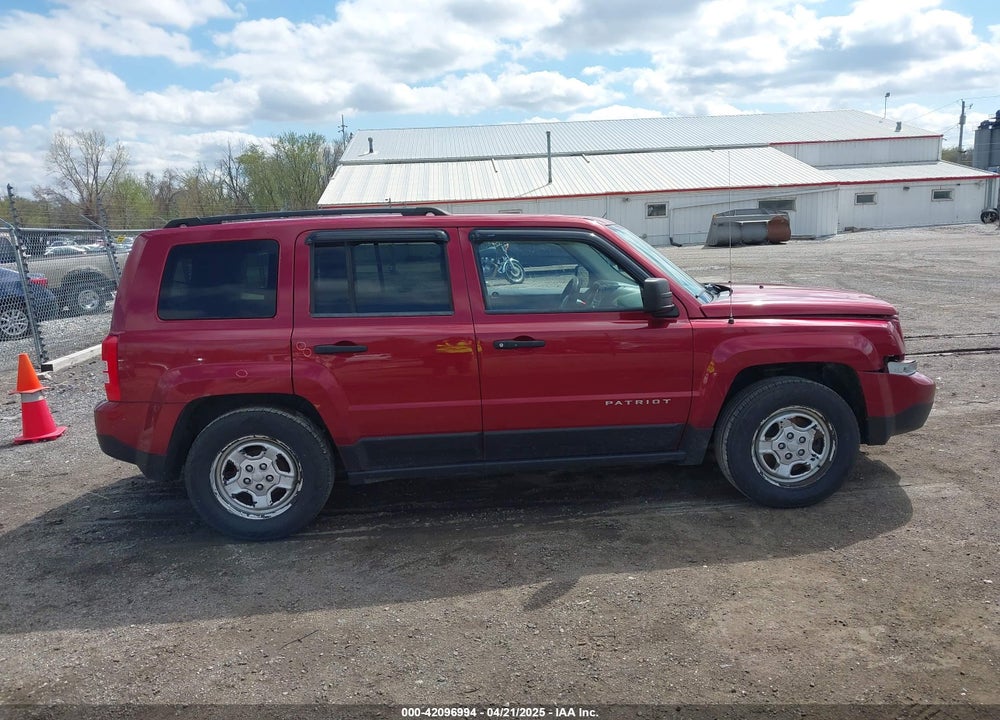 2014 JEEP PATRIOT VIN: 1C4NJPBAXED812973