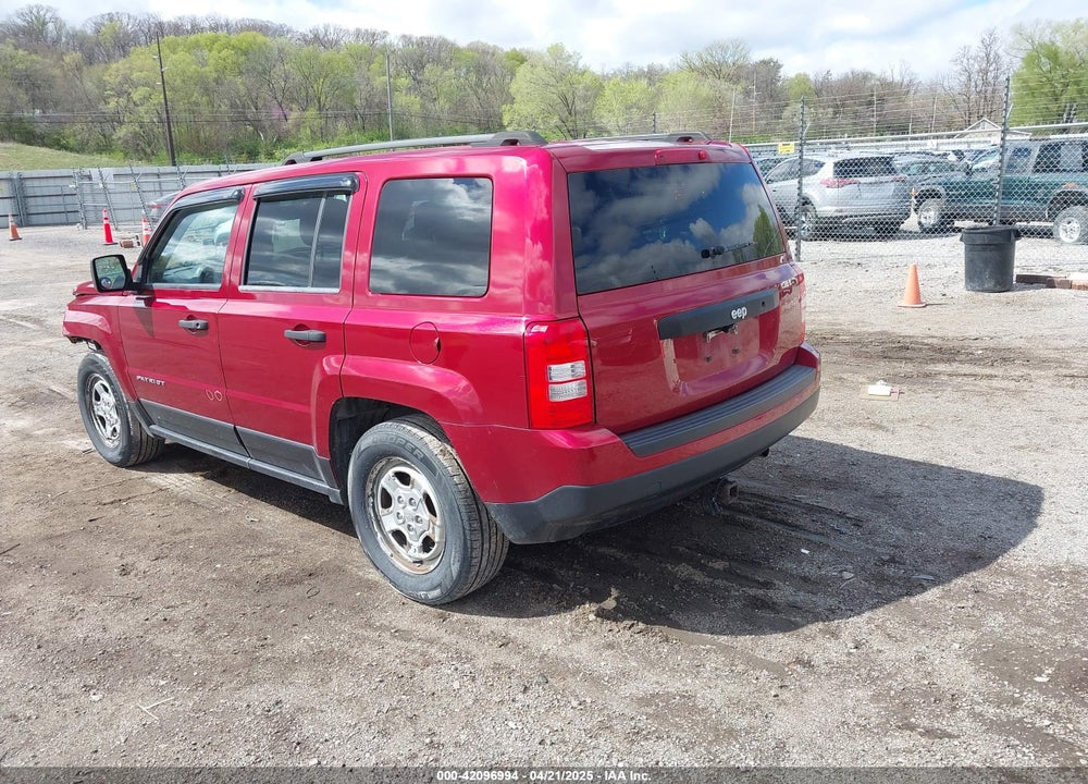 2014 JEEP PATRIOT VIN: 1C4NJPBAXED812973