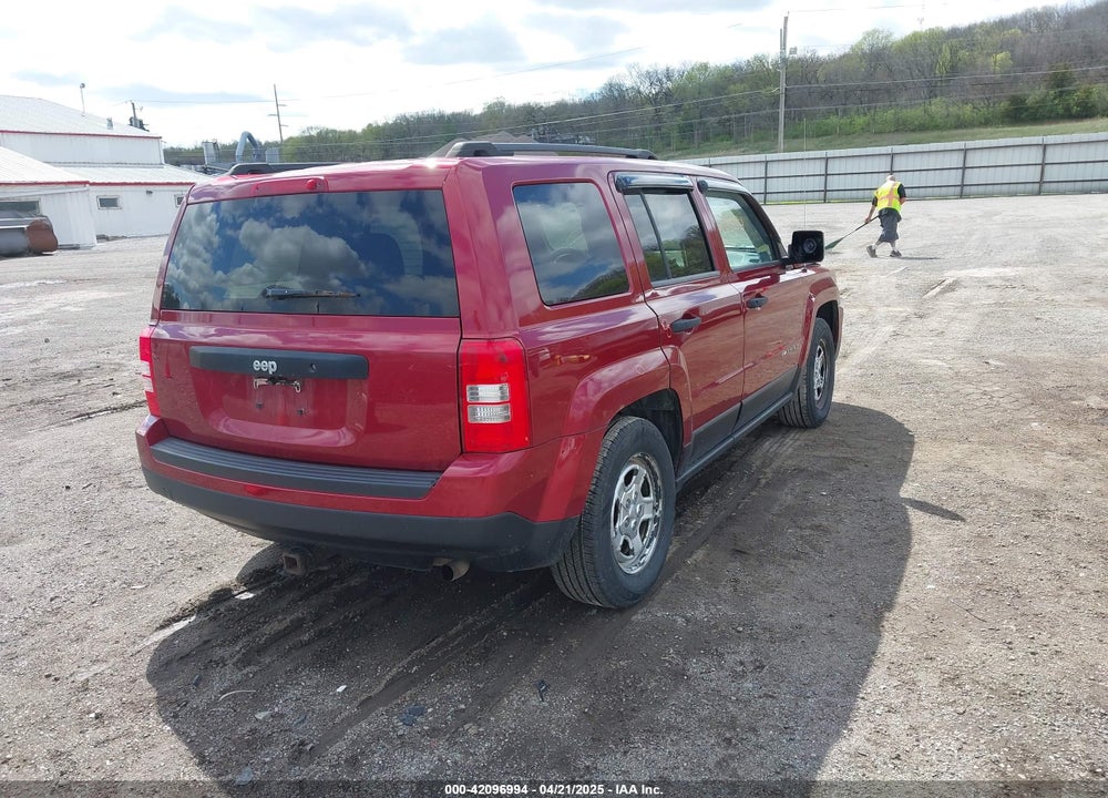 2014 JEEP PATRIOT VIN: 1C4NJPBAXED812973