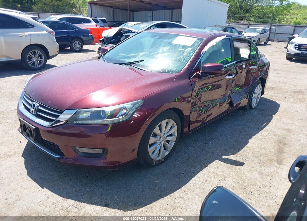 2014 HONDA ACCORD EX-L VIN: 1HGCR2F86EA165436