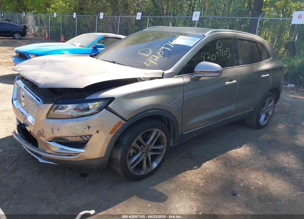 2019 LINCOLN MKC RESERVE VIN: 5LMCJ3D93KUL53163