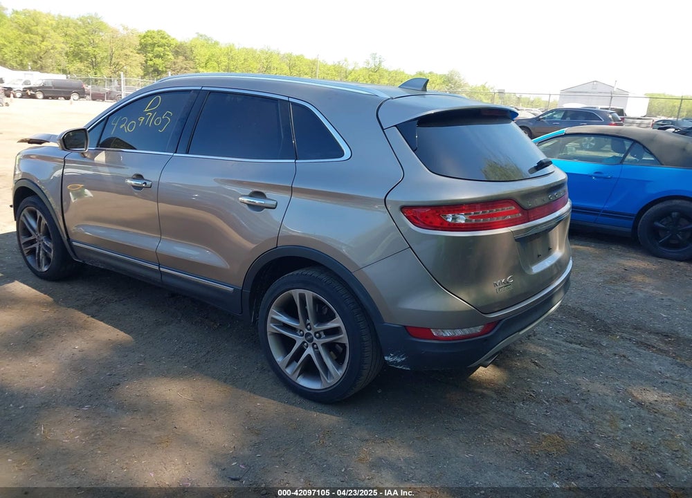 2019 LINCOLN MKC RESERVE VIN: 5LMCJ3D93KUL53163