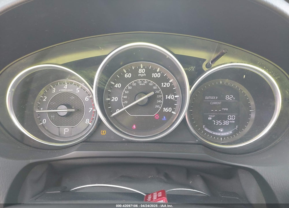 2015 MAZDA 6 I TOURING VIN: JM1GJ1V59F1222402