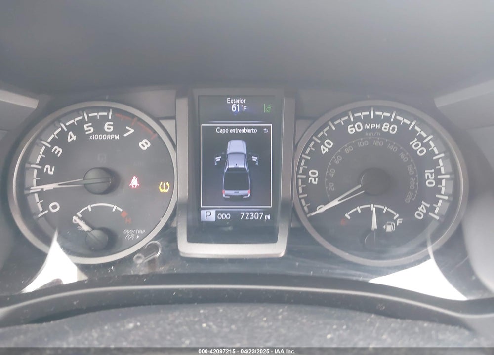2019 TOYOTA TACOMA TRD OFF ROAD VIN: 5TFCZ5AN8KX194927