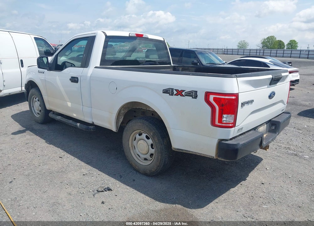 2016 FORD F-150 XL VIN: 1FTMF1E81GFC17522