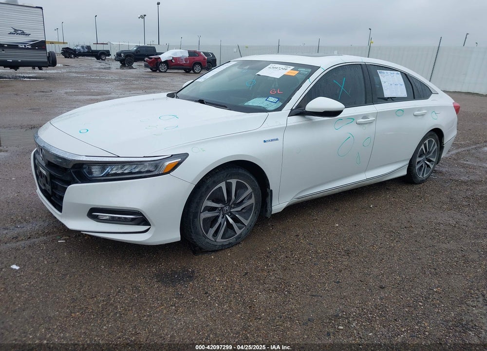2018 HONDA ACCORD HYBRID VIN: 1HGCV3F55JA005033