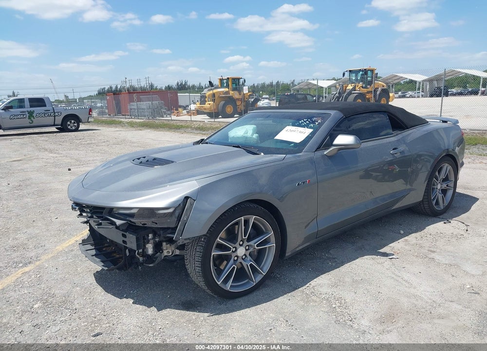 2021 CHEVROLET CAMARO RWD LT1 VIN: 1G1FF3D77M0104498