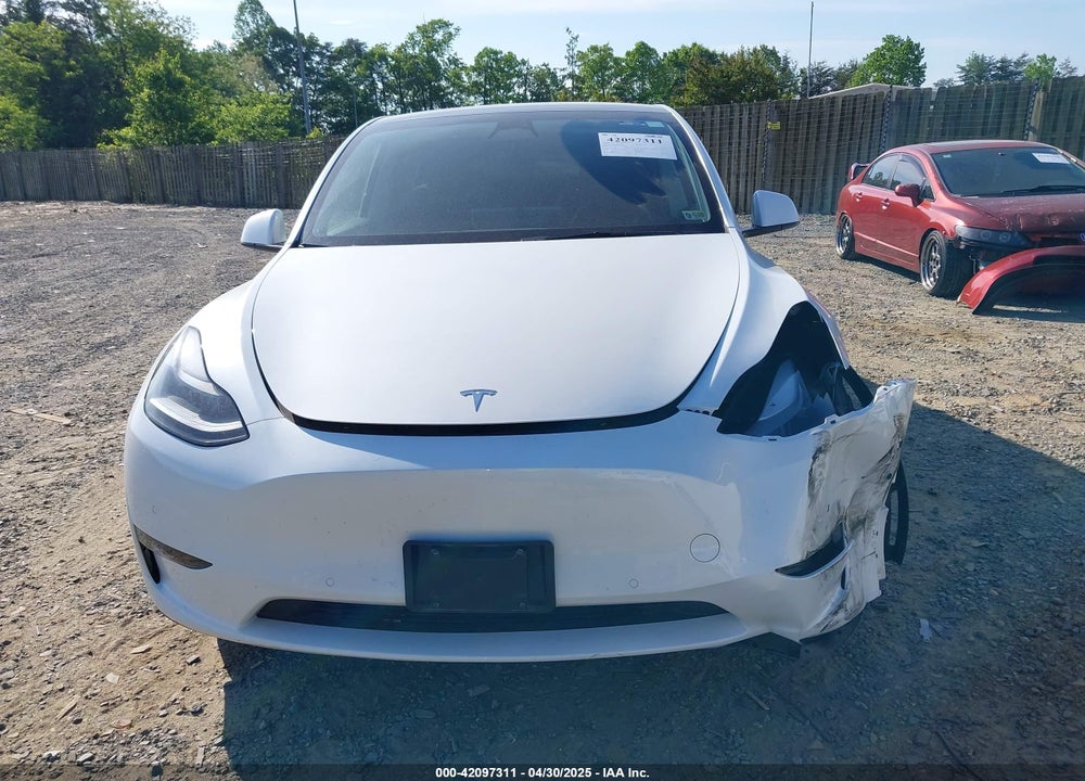 2022 TESLA MODEL Y PERFORMANCE DUAL MOTOR ALL-WHEEL DRIVE VIN: 7SAYGDEF9NF542745