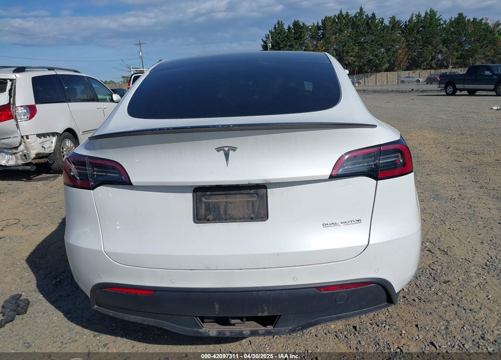 2022 TESLA MODEL Y PERFORMANCE DUAL MOTOR ALL-WHEEL DRIVE VIN: 7SAYGDEF9NF542745