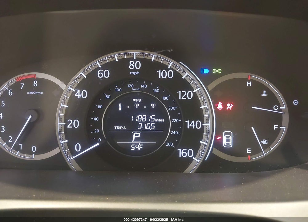 2013 HONDA ACCORD VIN: 1HGCR2F77DA065139