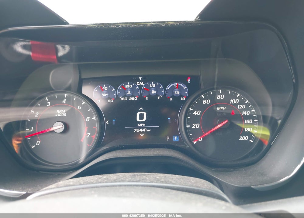 2019 CHEVROLET CAMARO 2SS VIN: 1G1FH1R76K0151851