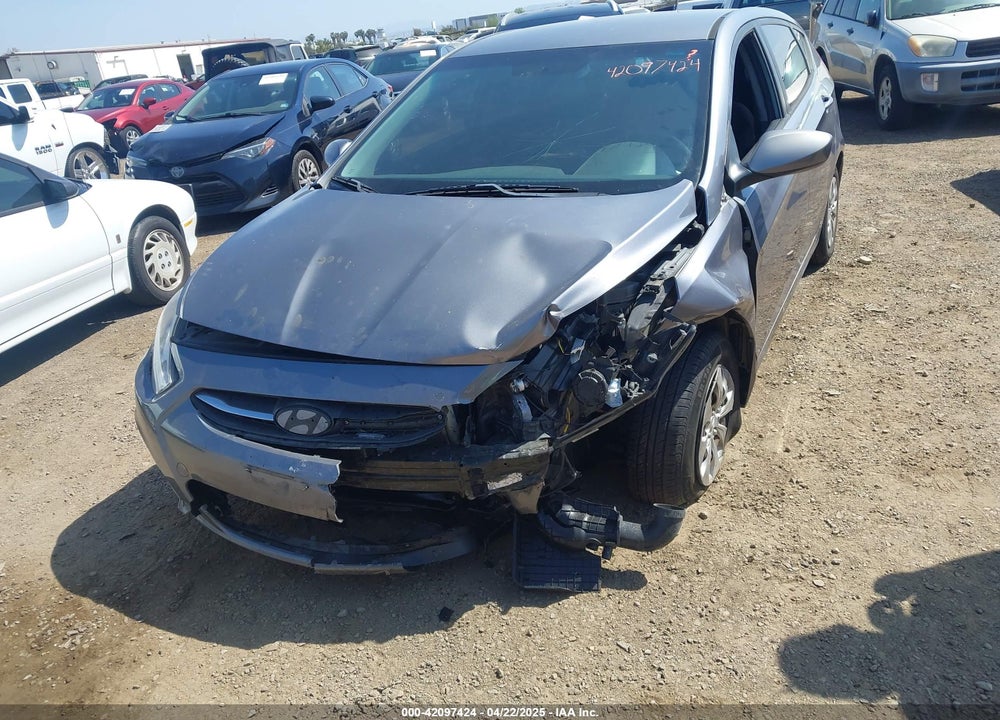 2015 HYUNDAI ACCENT GS VIN: KMHCT5AEXFU208928