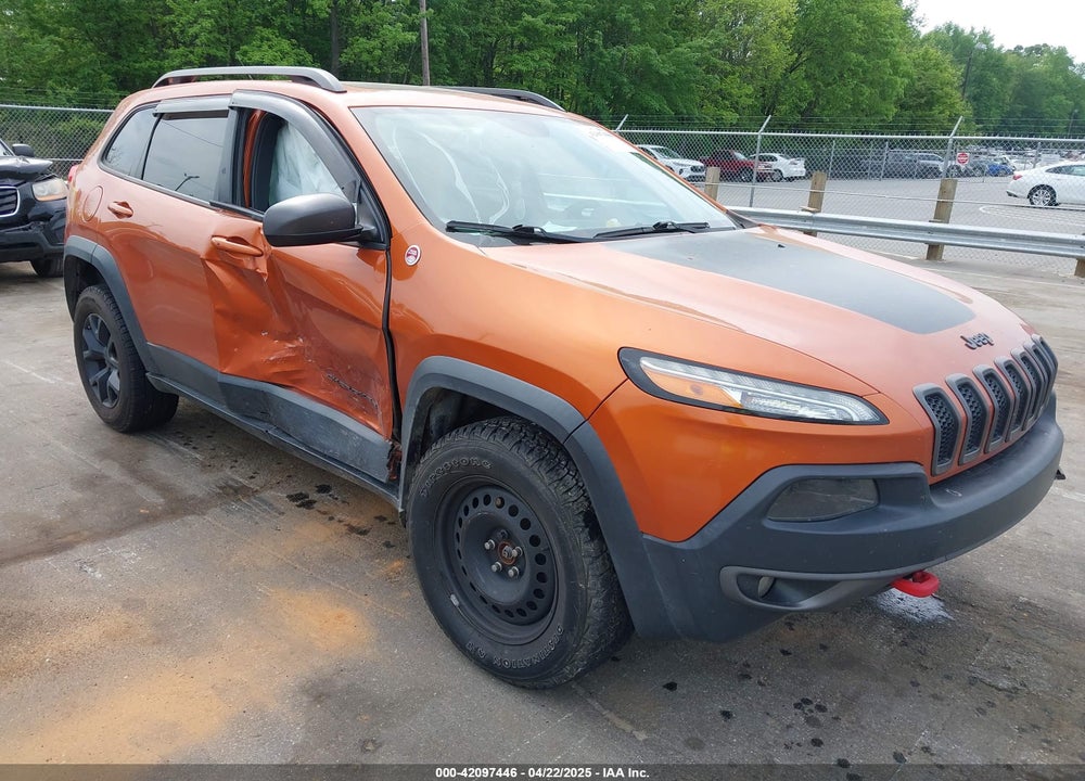 2015 JEEP CHEROKEE TRAILHAWK VIN: 1C4PJMBS8FW578208