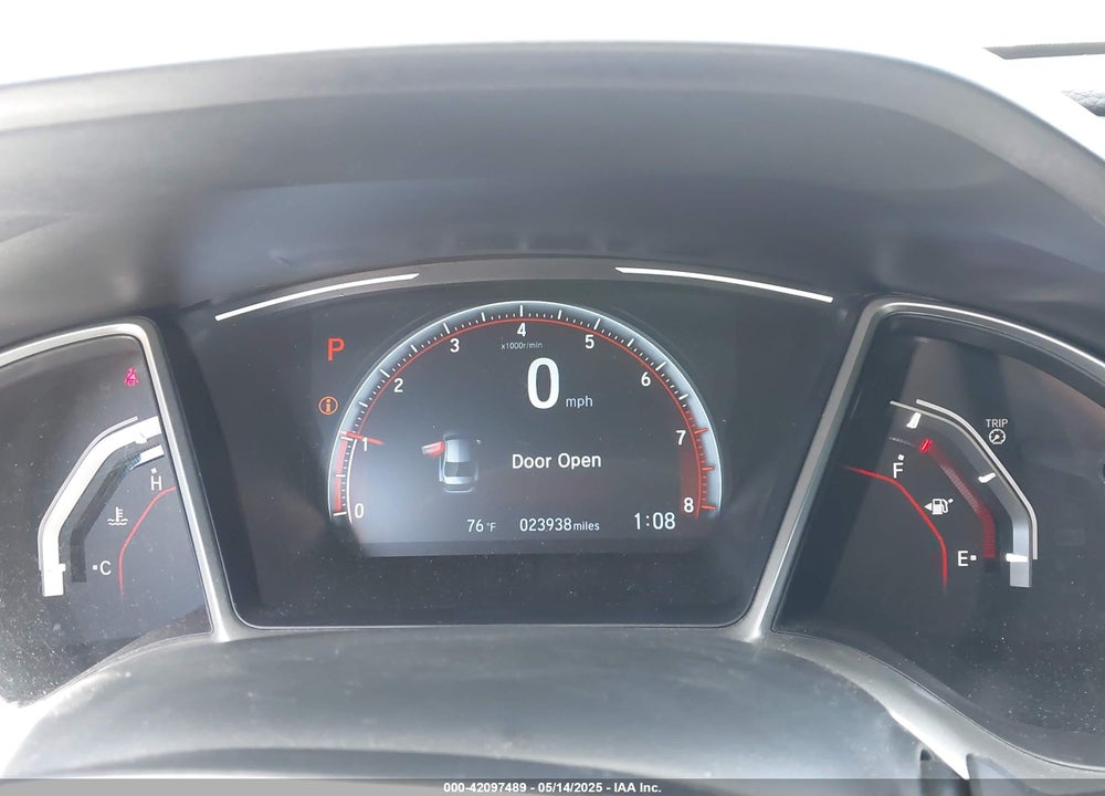 2021 HONDA CIVIC SPORT VIN: 2HGFC2F80MH529493