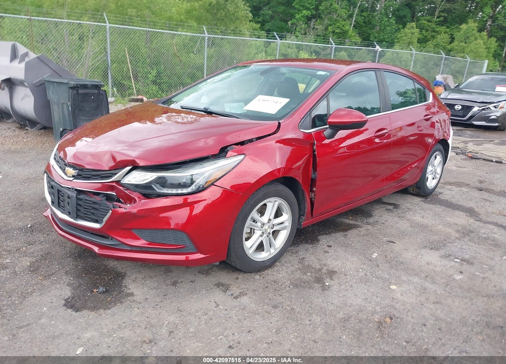 2017 CHEVROLET CRUZE VIN: 3G1BE6SM3HS537276